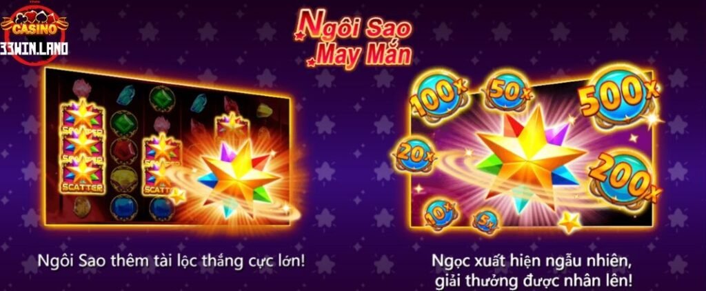 Game nổ hũ ngôi sao may mắn