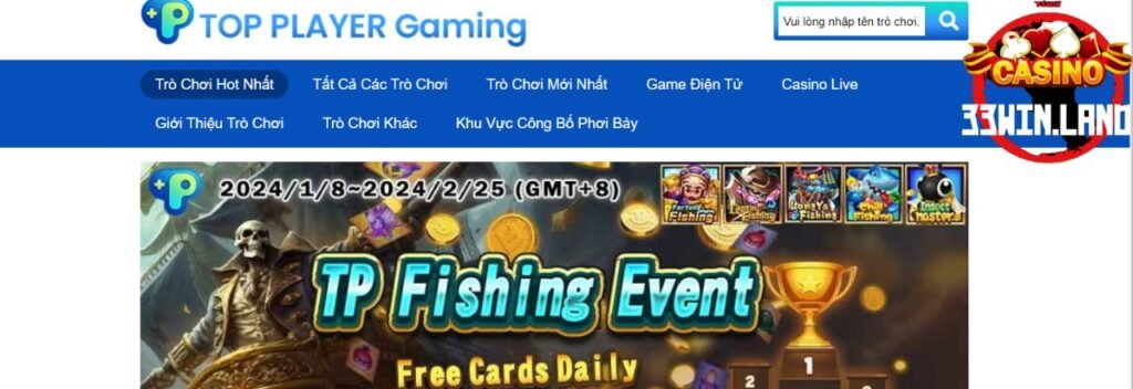 Top game nổ hũ tại 33win